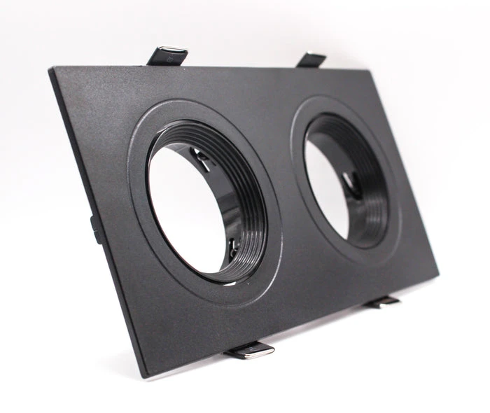 Tronic Twin Rectangular Gu10 Recessed Fitting 2 Tronic Twin Rectangular Gu10 Recessed Fitting