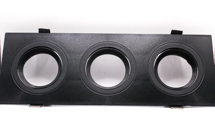 Tronic Three Way Rectangular Gu10 Recessed Fitting 9 Tronic Three Way Rectangular Gu10 Recessed Fitting