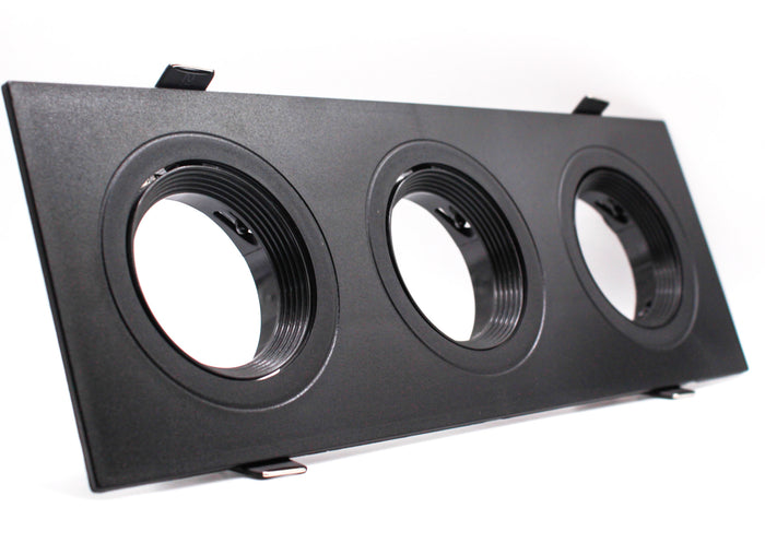 Tronic Three Way Rectangular Gu10 Recessed Fitting 2 Tronic Three Way Rectangular Gu10 Recessed Fitting
