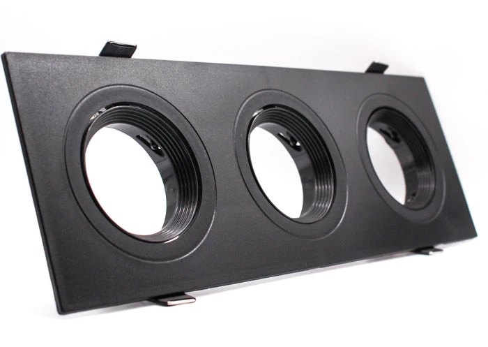 Tronic Three Way Rectangular Gu10 Recessed Fitting 2 Tronic Three Way Rectangular Gu10 Recessed Fitting