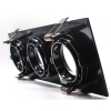 Tronic Three Way Rectangular GU10 Recessed Fitting