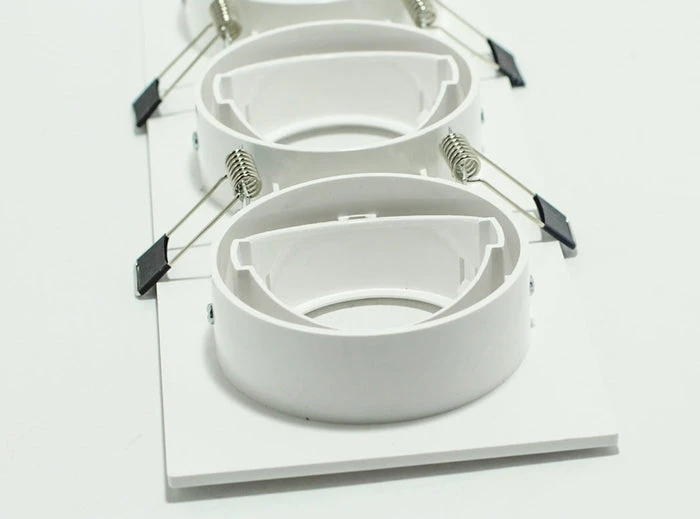 Tronic Three Way Rectangular Gu10 Recessed Fitting 4 Tronic Three Way Rectangular Gu10 Recessed Fitting