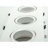 Tronic Three Way Rectangular GU10 Recessed Fitting