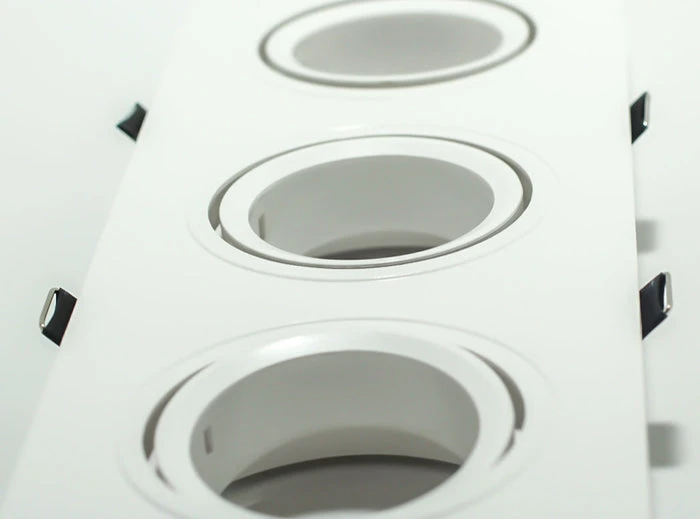 Tronic Three Way Rectangular Gu10 Recessed Fitting 3 Tronic Three Way Rectangular Gu10 Recessed Fitting