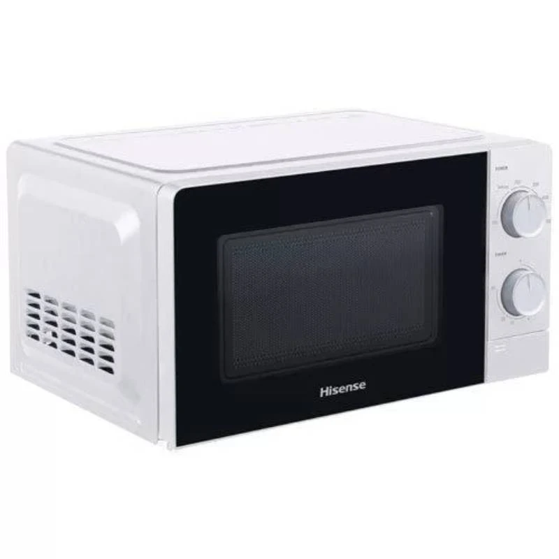 Hisense Microwave 20L 700W Solo Manual, Knobs Push Button, 6 Power Levels, Defrost, Cooking Timer, Cooking Signal, Painted Cavity, Without Grill, White H20Mows10 2 Hisense Microwave 20L 700W Solo Manual, Knobs Push Button, 6 Power Levels, Defrost, Cooking Timer, Cooking Signal, Painted Cavity, Without Grill, White H20Mows10