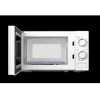 Hisense Microwave 20L 700W Solo Manual, Knobs Push Button, 6 Power Levels, Defrost, Cooking Timer, Cooking Signal, Painted Cavity, Without Grill, White H20MOWS10