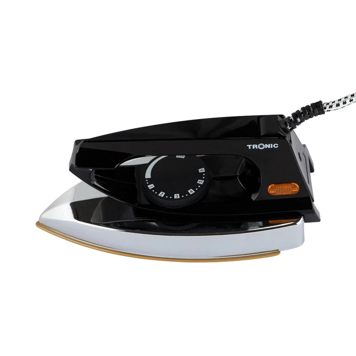 Tronic Dry Iron Heavy Duty Black &Amp; Silver 2 Tronic Dry Iron Heavy Duty Black &Amp; Silver