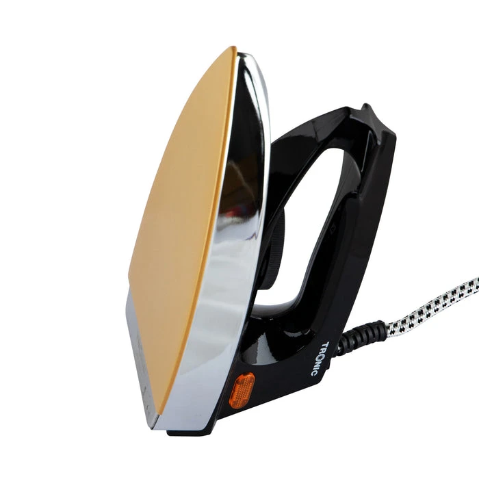 Tronic Dry Iron Heavy Duty Black &Amp; Silver 3 Tronic Dry Iron Heavy Duty Black &Amp; Silver