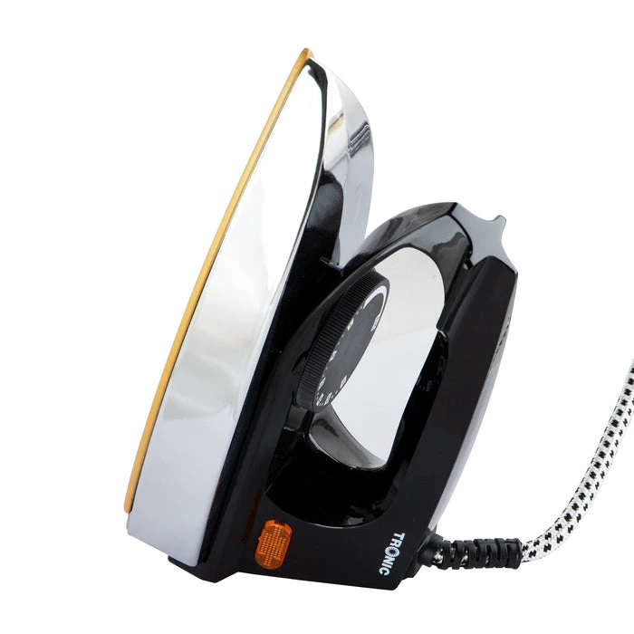 Tronic Dry Iron Heavy Duty Black &Amp; Silver 4 Tronic Dry Iron Heavy Duty Black &Amp; Silver