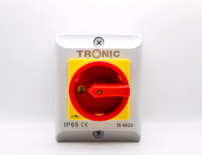 Tronic Surface Isolator 4-Pole 100 Amps (415V) 3 Tronic Surface Isolator 4-Pole 100 Amps (415V)