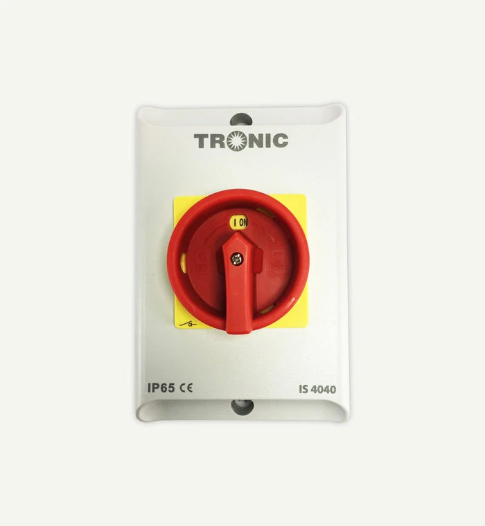 Tronic Surface Isolator 4-Pole 40 Amps (415V) 1 Tronic Surface Isolator 4-Pole 40 Amps (415V)
