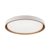 Tronic White and Gold Changeable (3 Shades) Ceiling Light