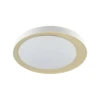 Tronic White With Yellow Half Moon LED Changeable (3 Shades) Ceiling light
