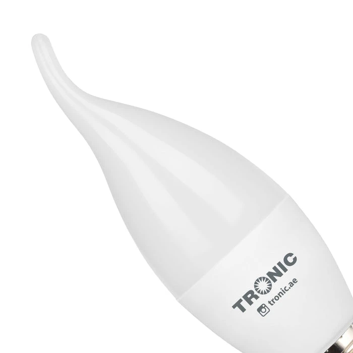 Tronic 4 Watts Flame Candle Tail Led E27 (Screw) Bulb 3 Tronic 4 Watts Flame Candle Tail Led E27 (Screw) Bulb