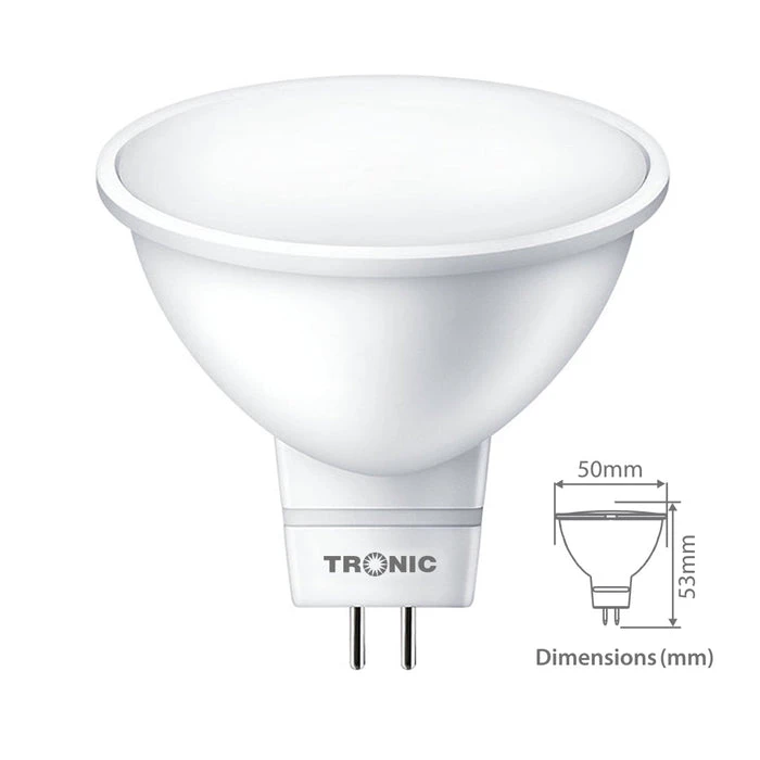 Tronic Mr16 Led Bulb 6 Watts Daylight 5 Tronic Mr16 Led Bulb 6 Watts Daylight