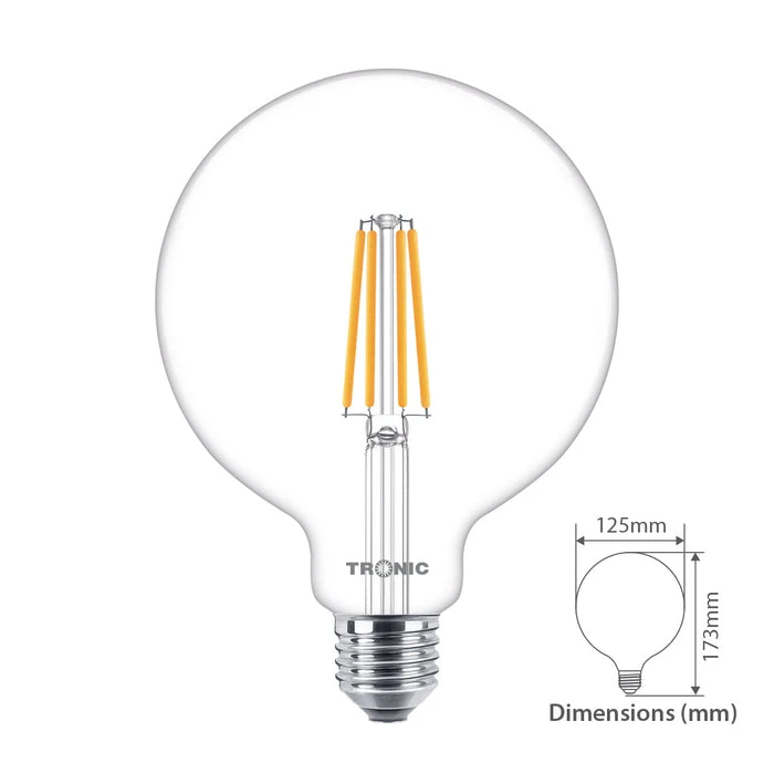 Tronic E27 Led Warm White Globe Filament Bulb 4 Tronic E27 Led Warm White Globe Filament Bulb