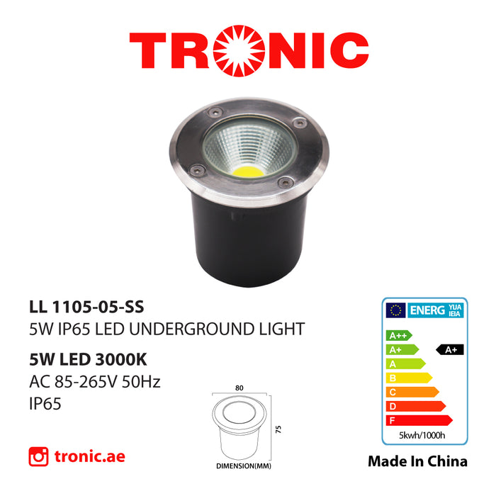 Tronic Inground Light 5W 3 Tronic Inground Light 5W