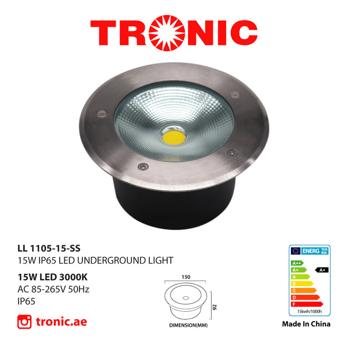 Tronic Inground Light 15W 3 Tronic Inground Light 15W