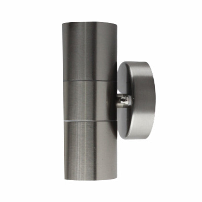 Tronic Up And Down Silver Cylindrical Wall Light 2 Tronic Up And Down Silver Cylindrical Wall Light