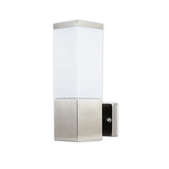 Tronic Silver Rectangular Wall Light 1 Tronic Silver Rectangular Wall Light