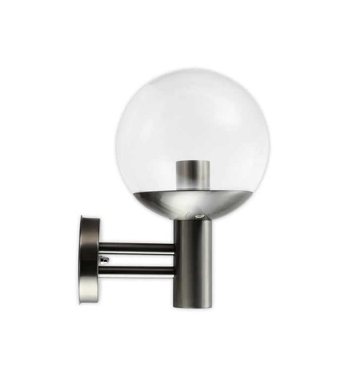 Tronic Searchlight Orb Stainless Steel Outdoor Wall Light 1 Tronic Searchlight Orb Stainless Steel Outdoor Wall Light