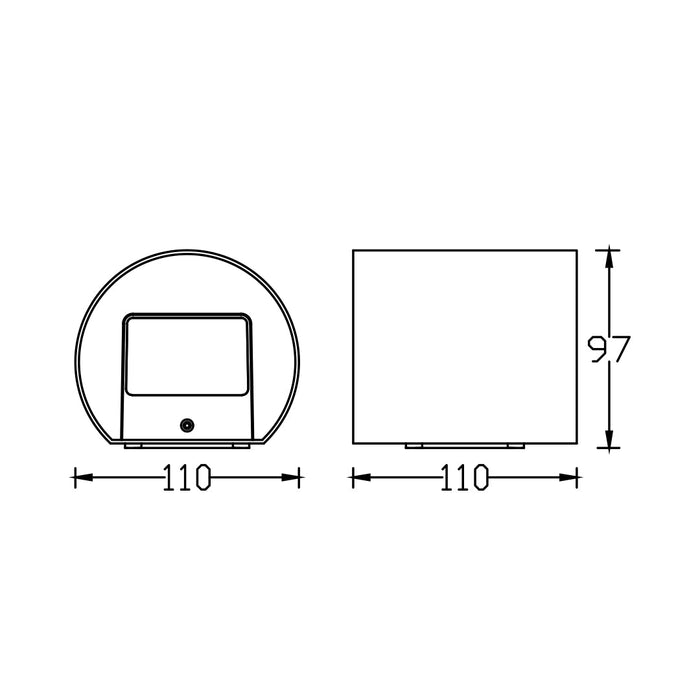 Tronic Led Wall Light 3 Tronic Led Wall Light