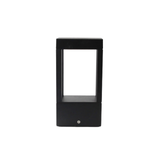 Tronic Black Modern LED Garden Gate Light