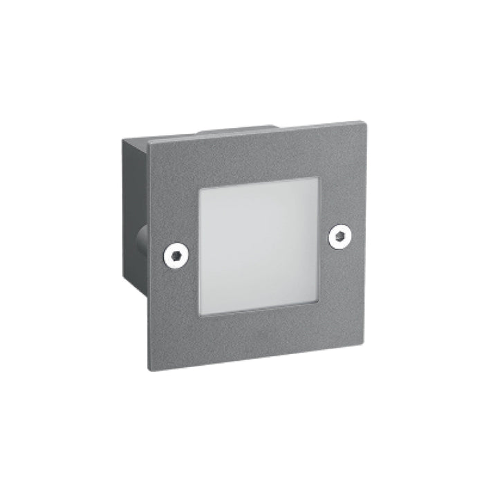 Tronic Square Dark Grey 2 Watts Step Light 1 Tronic Square Dark Grey 2 Watts Step Light
