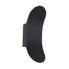 Tronic Simple Black LED Wall Light