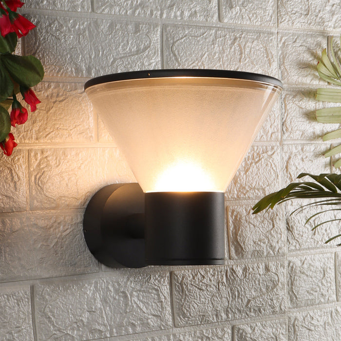 Tronic Black Cone-Shaped Wall Light 4 Tronic Black Cone-Shaped Wall Light