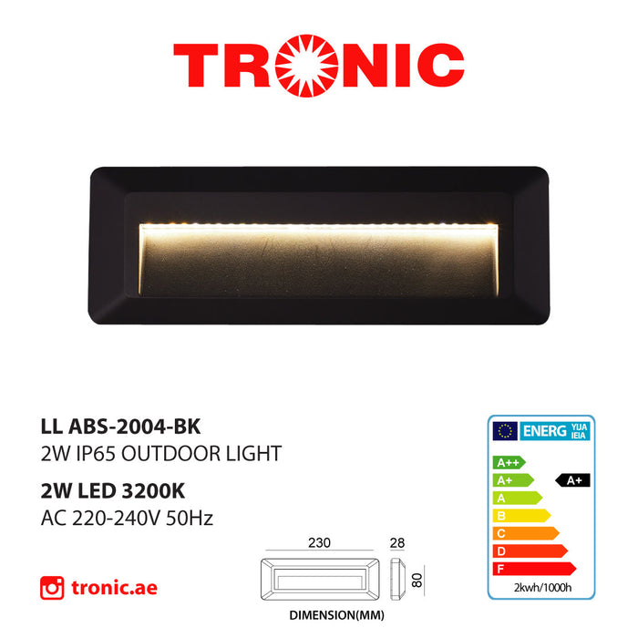 Tronic Rectangular Led Step Light 4 Tronic Rectangular Led Step Light