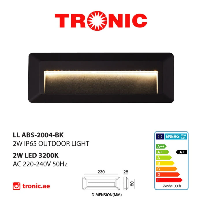 Tronic Rectangular Led Step Light 4 Tronic Rectangular Led Step Light
