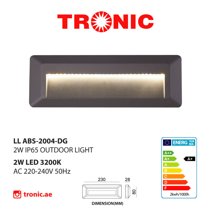 Tronic Rectangular Led Step Light 5 Tronic Rectangular Led Step Light