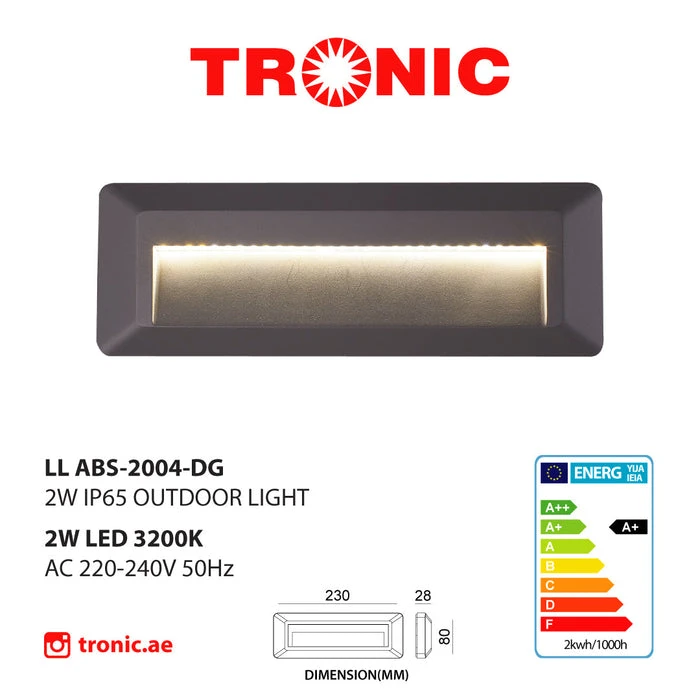 Tronic Rectangular Led Step Light 5 Tronic Rectangular Led Step Light