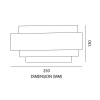 Tronic Modern Design Wall Lamp