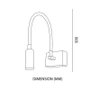 Tronic Wall Bracket-LP 8310-WW