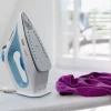 Braun Steam Iron 2000W Texstyle 1 Non-Stick Soleplate 220ML Light Qucik Self-Clean Rapid Heat 12710000-SL1050BL