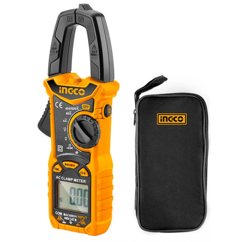 Ingco Digital Ac Clamp Meter 600A Dcm6003 2 Ingco Digital Ac Clamp Meter 600A Dcm6003