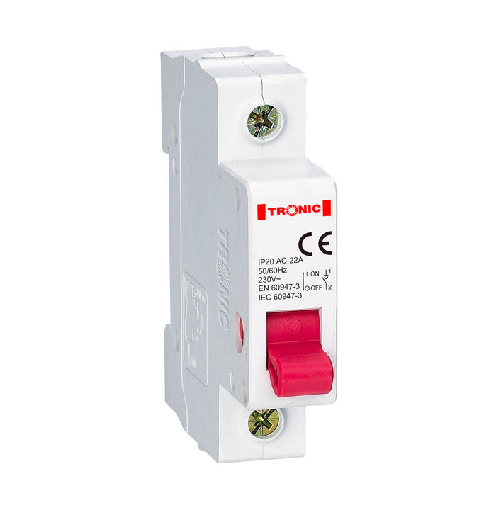 Tronic Mcb 20Amps Single Pole 1 Tronic Mcb 20Amps Single Pole