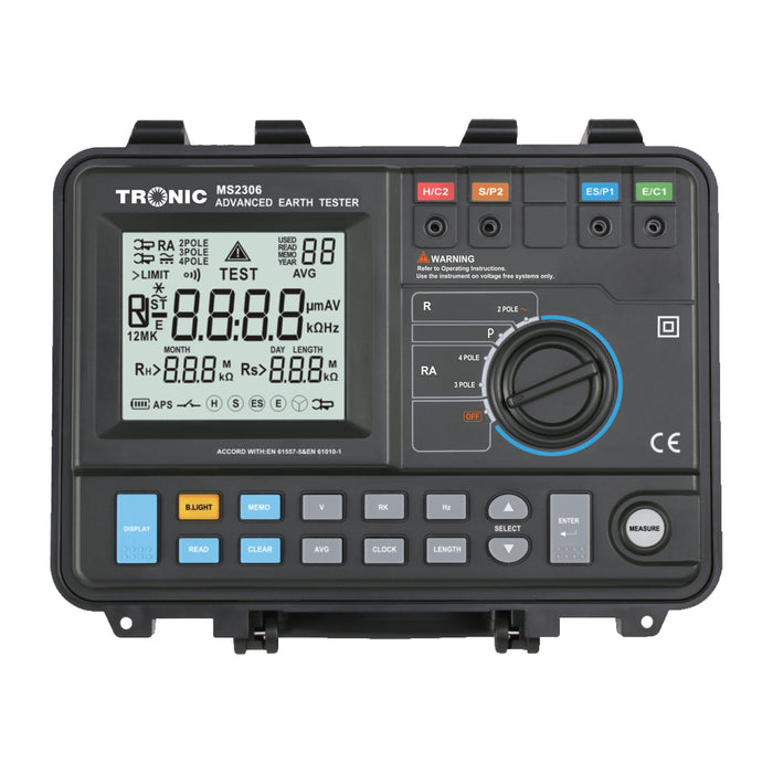 Tronic Earth Resistance Tester 1 Tronic Earth Resistance Tester