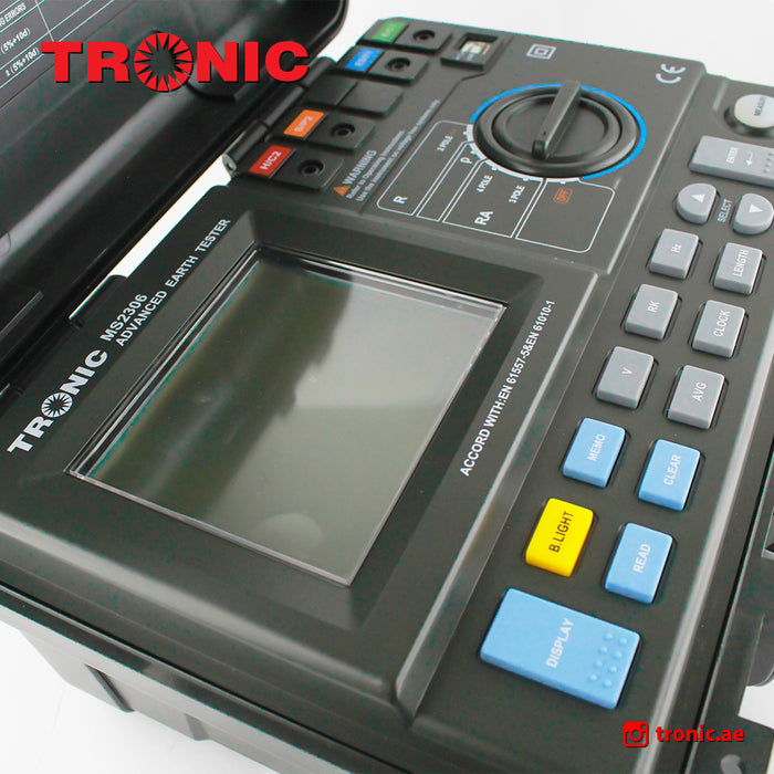 Tronic Earth Resistance Tester 2 Tronic Earth Resistance Tester