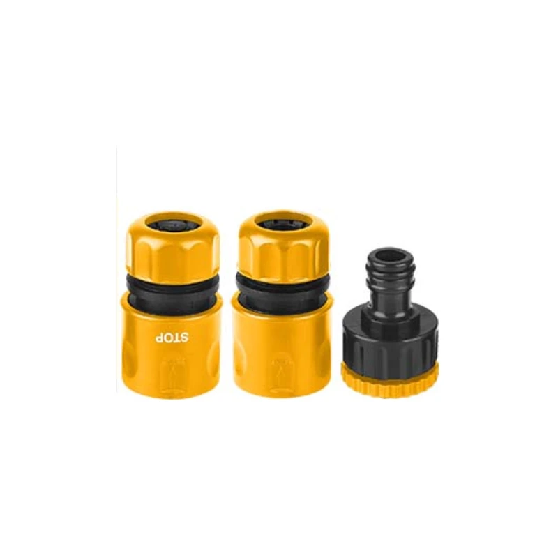 Ingco 3Pcs Hose Quick Connectors Set Hhcs03122 1 Ingco 3Pcs Hose Quick Connectors Set Hhcs03122