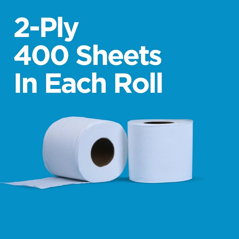 Soft N Cool Toilet Roll 400 Sheets X 2 Ply (Pack Of 10) 5 Soft N Cool Toilet Roll 400 Sheets X 2 Ply (Pack Of 10)