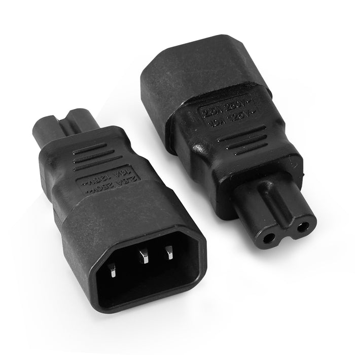 Tronic Adaptor Iec C14 To C7 1 Tronic Adaptor Iec C14 To C7
