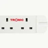 Tronic 4 Way Extension Socket