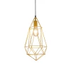 Tronic Gold Diamond Cage Pendant Lamp