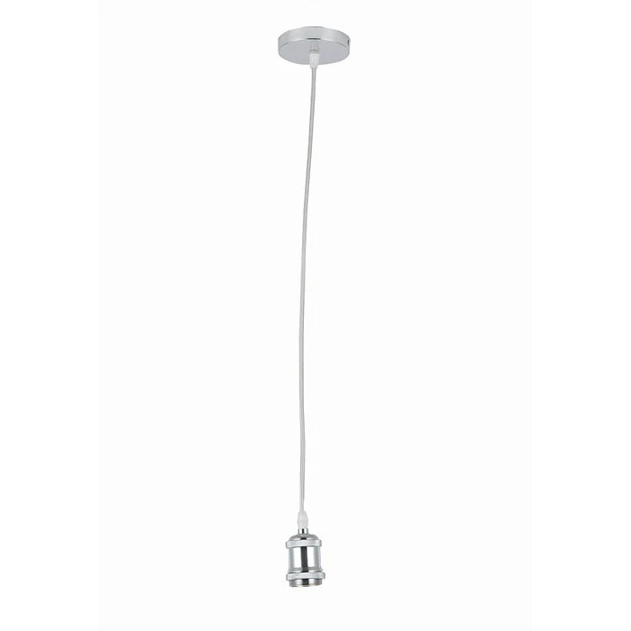 Tronic Hanging E27(Screw) Pendant Holder Chrome 2 Tronic Hanging E27(Screw) Pendant Holder Chrome