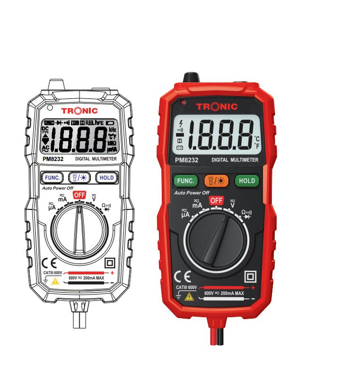 Tronic Mini Digital Multimeter 2 Tronic Mini Digital Multimeter