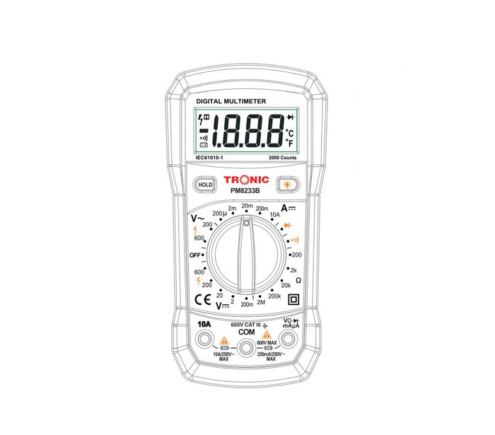 Tronic Digital Multimeter 3 Tronic Digital Multimeter