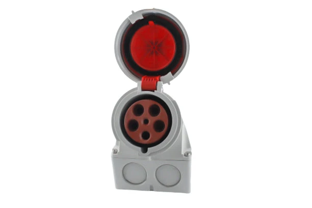 Tronic Industrial Socket 5 Pin 63A Ip67 3 Tronic Industrial Socket 5 Pin 63A Ip67